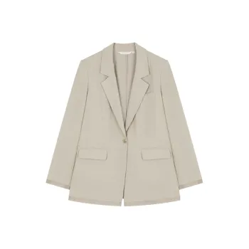 IHIMI Business Suit Women's Linen Green