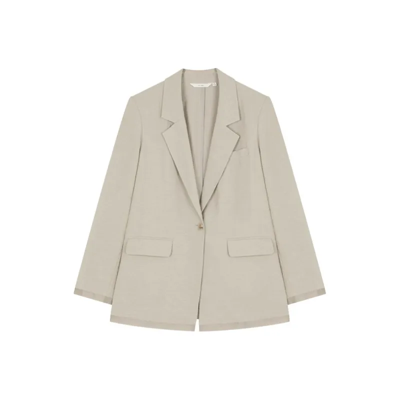 IHIMI Business Suit Women's Linen Green-0