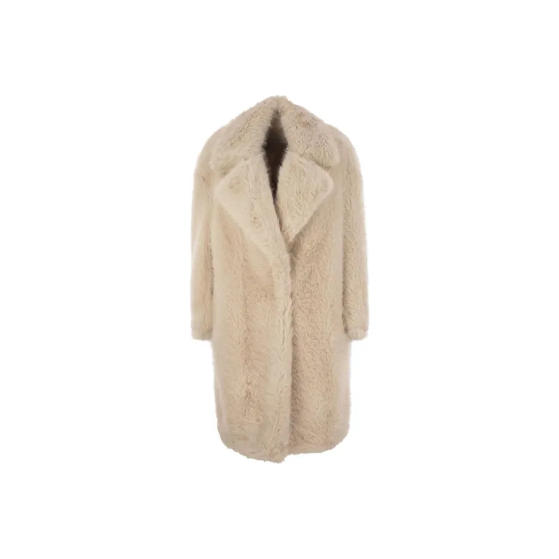 SportMax V Neck Long Sleeved Coat-0
