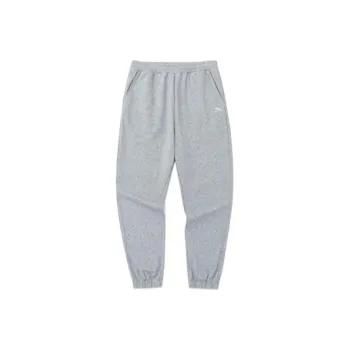 ANTA Life Collection Knitted Sweatpants Women's Gray