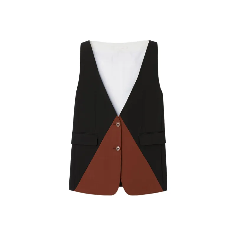 Burberry Vests Women's Black-0