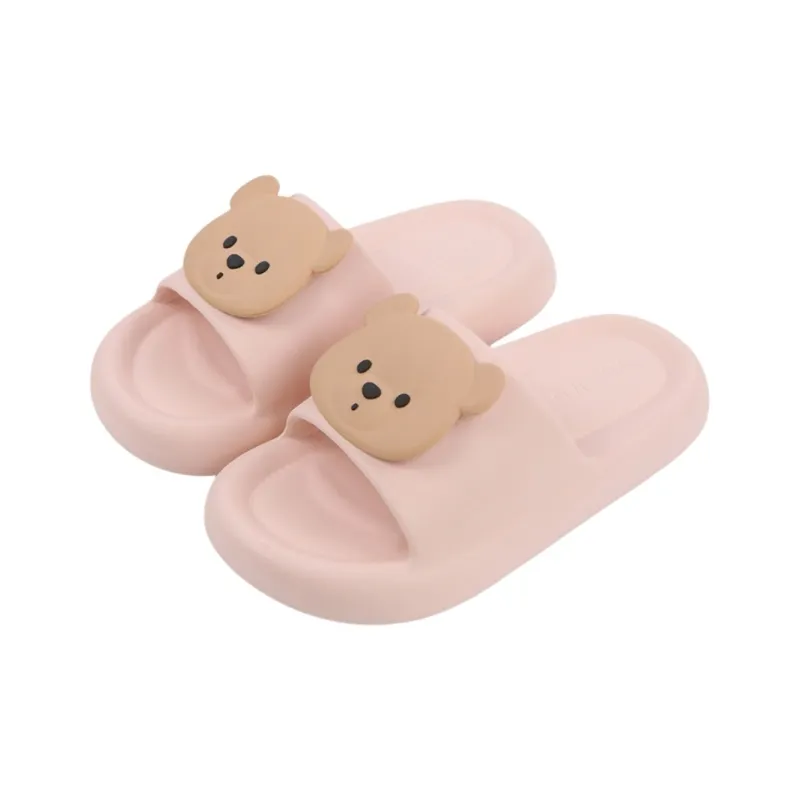Thin Strips Sandal Slippers Light Yellow-15