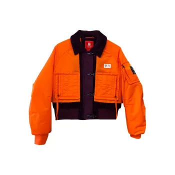 LiNing Cropped Coats Women's Flame Orange