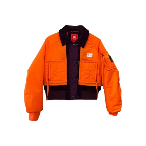 LiNing Cropped Coats Women's Flame Orange