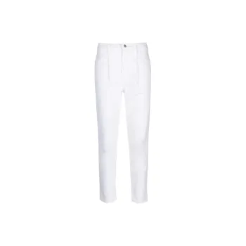 J BRAND SS21 Straight Moderate Casual Pants Women's White