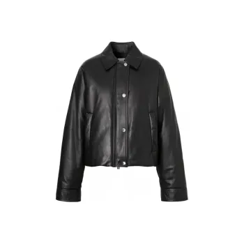Burberry Two pocket Leather Jacket