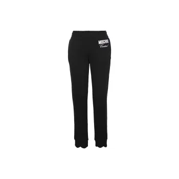 MOSCHINO Knitted Sweatpants Women's Black