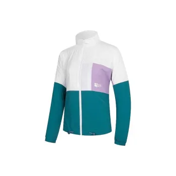 QIAODAN Trench Coat Women's Jordan White/Glazed Ceramic Green