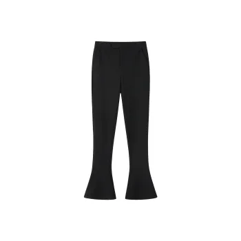 ZHOUMIAO Casual Pants Women's Classic Black