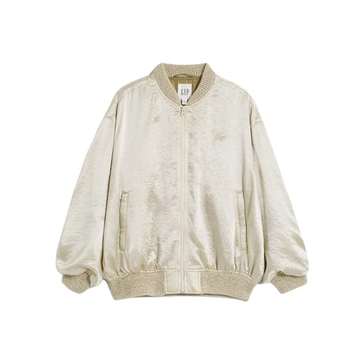 GAP Baseball Jacket Women's Gold Foil-0