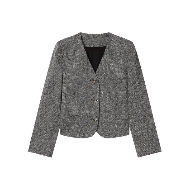 THE SEA LIFE Cropped Coat Women's Coconut Ash-0