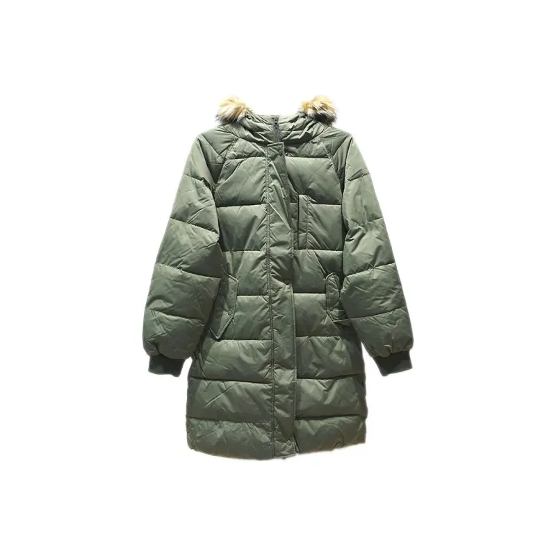 Vans Puffer Jacket Women's Green-0