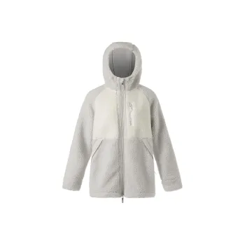DECATHLON SH500 Velvet feel Coat Women's Lunar Rock Gray