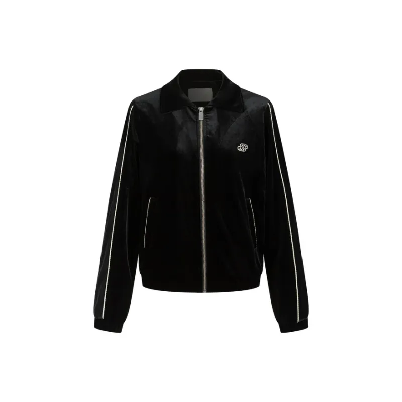 Three Quarters Cropped Coat Women's Black-0