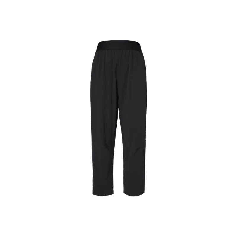Nike Dri Fit Knitted Sweatpants Women's Black-0