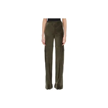 RICK OWENS/RO FW23 Luxor Farrah Pants In Forest Casual Pants Women's Green