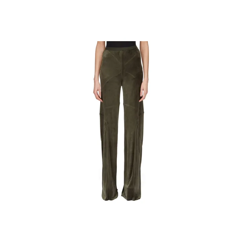 RICK OWENS/RO FW23 Luxor Farrah Pants In Forest Casual Pants Women's Green-0
