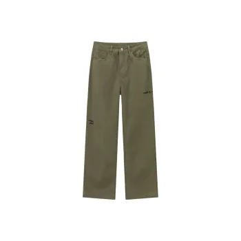 CHUU Casual Pants Women's Army Green