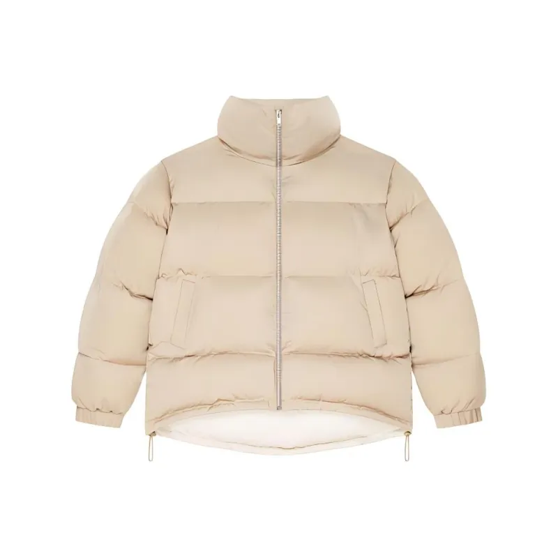 GIVENCHY FW23 Puffer Jacket Women's Beige Yellow-0