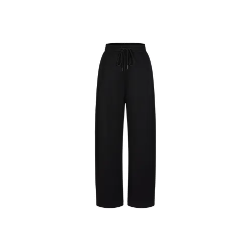 JZ. ANNAKRO Casual Pants Women's Plain Black