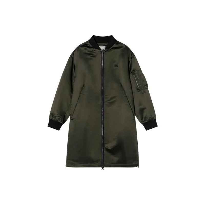 New Balance Puffer Jacket Women's Army Green-0