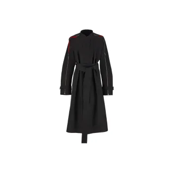 FERRAGAMO Trench Coat Women's Black