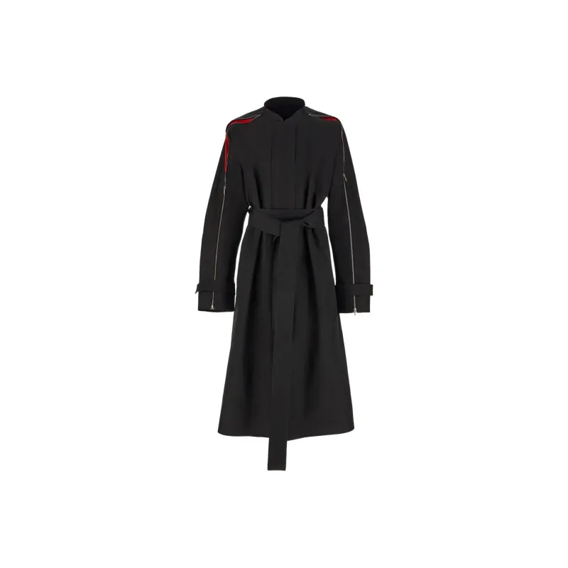 FERRAGAMO Trench Coat Women's Black-0
