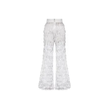 CHICCO MAO Casual Pants Women's White