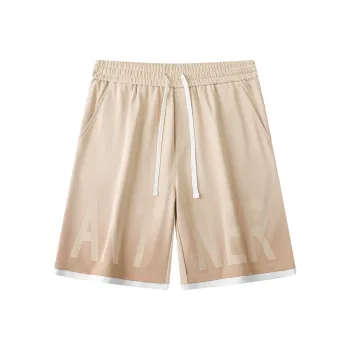 JIANWANG Casual Shorts Unisex Khaki