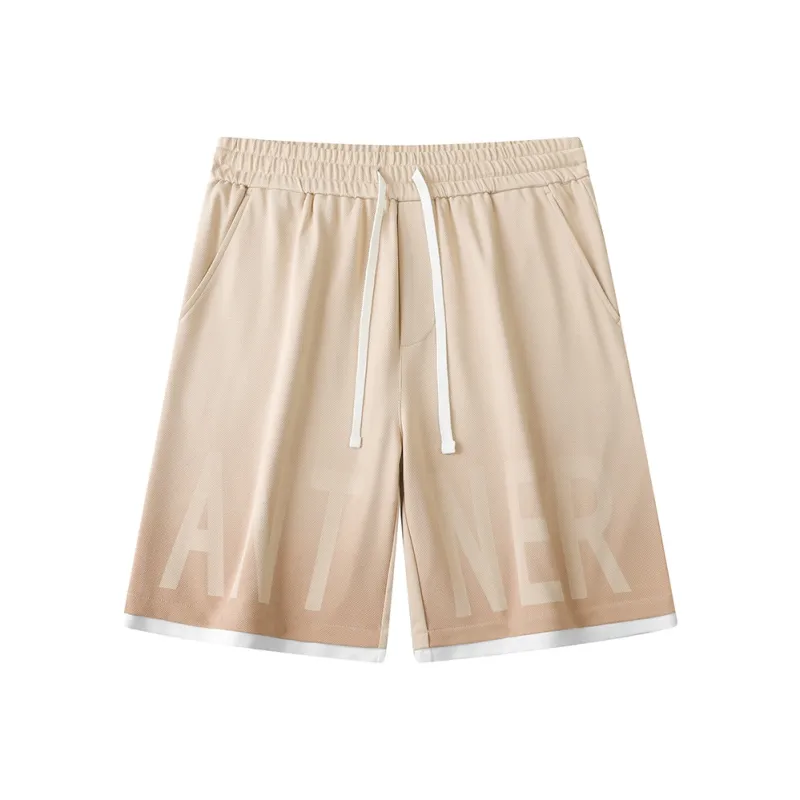JIANWANG Casual Shorts Unisex Khaki-0