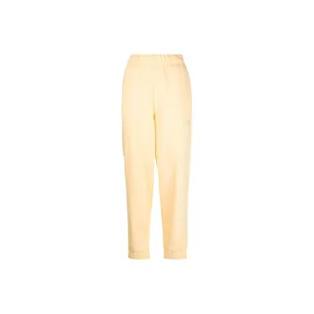 GANNI Knitted Sweatpants Women's Yellow