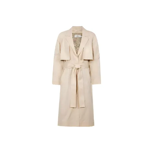 COACH Trench Coats Women's Beige