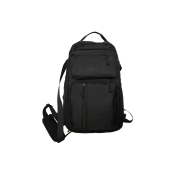 OUZIHUANG Oxford Patchwork Net Backpack Regular Unisex Multicolor