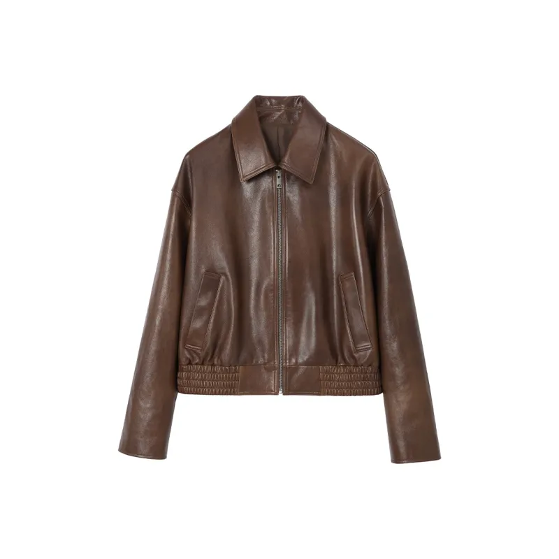 SINBOS Leather Jackets Women's-2