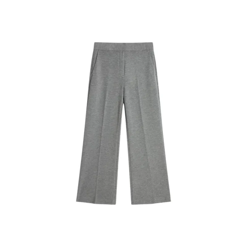 THEORY Casual Pants Women's Gray/Oat-0