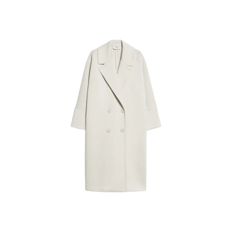 'S MAX MARA Double Breasted Long Sleeved Coat-0