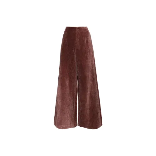 UMA WANG Velvet Wide Leg Pants
