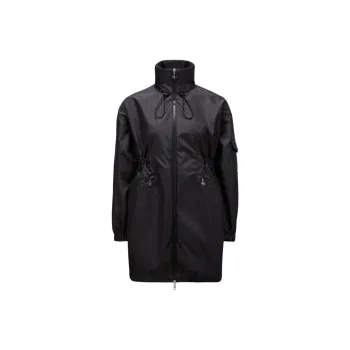 Moncler Adhemar Zip-Up Parka Coat