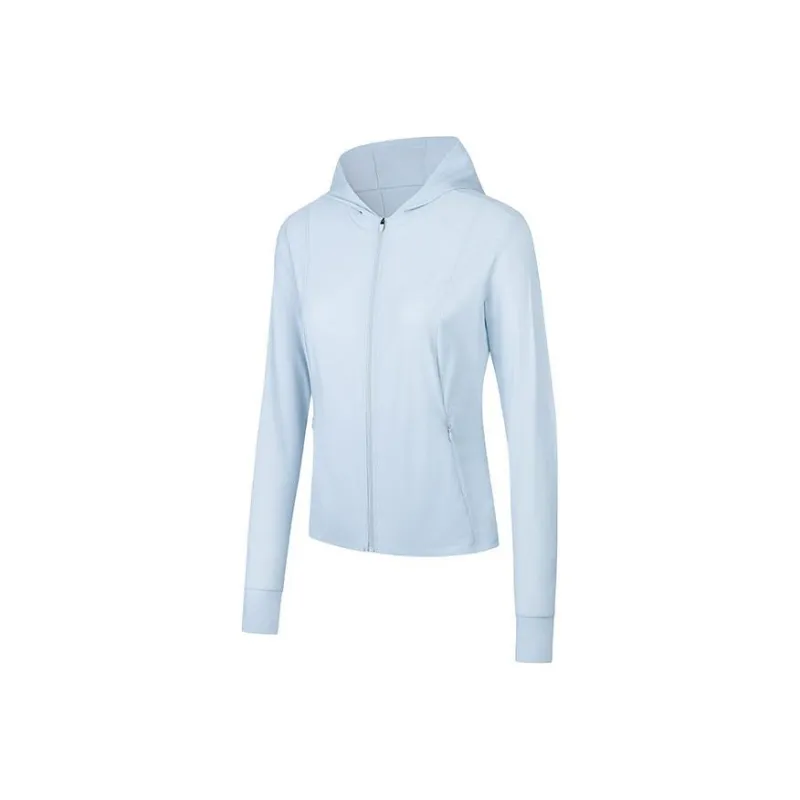 ANTA Variety Training Collection Sun Protection Clothing Women's Dream Shadow Blue-0