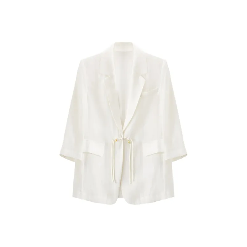 XIANGYING Business Suit Women's Beige-0