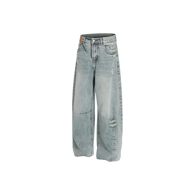 GBXM Jeans Unisex Washed Blue-1
