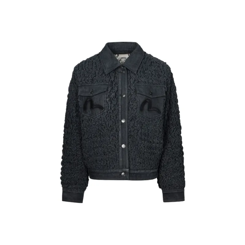 EVISU Denim Jacket Women's Denim Black-0