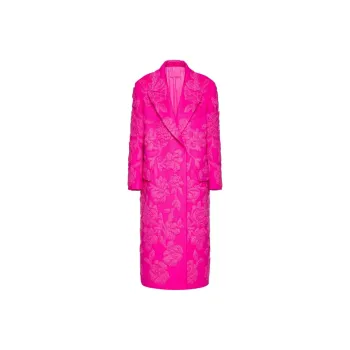 Valentino Velvet Jackets Women's Pink