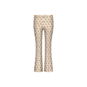Giambattista Vall Floral jacquard Cropped Flared Trousers
