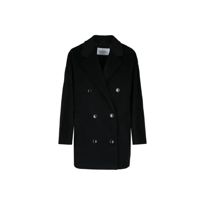 MaxMara Double Breasted Long Sleeved Coat-0