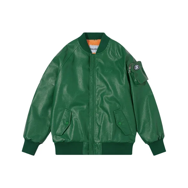 ISaluteU Leather Jacket Women's-2