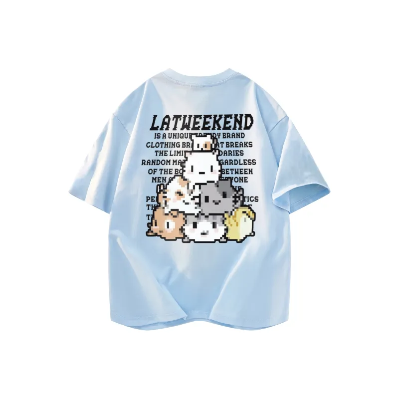 LA'T.WEEKEND T Shirts Unisex-43