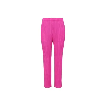 PLEATS PLEASE ISSEY MIYAKE SS22 Casual Pants Women's Pink