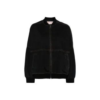 MARNI Zip Up Denim Jacket