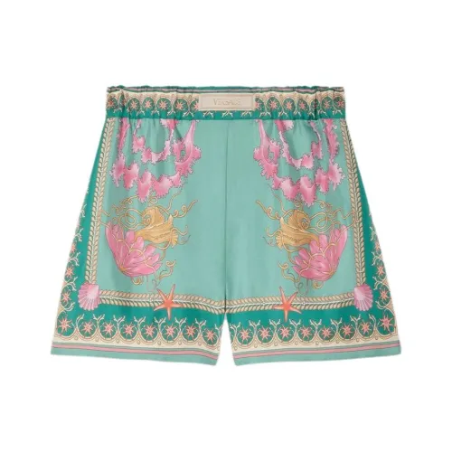 FANSIZHE SS25 Casual Shorts Women's Green